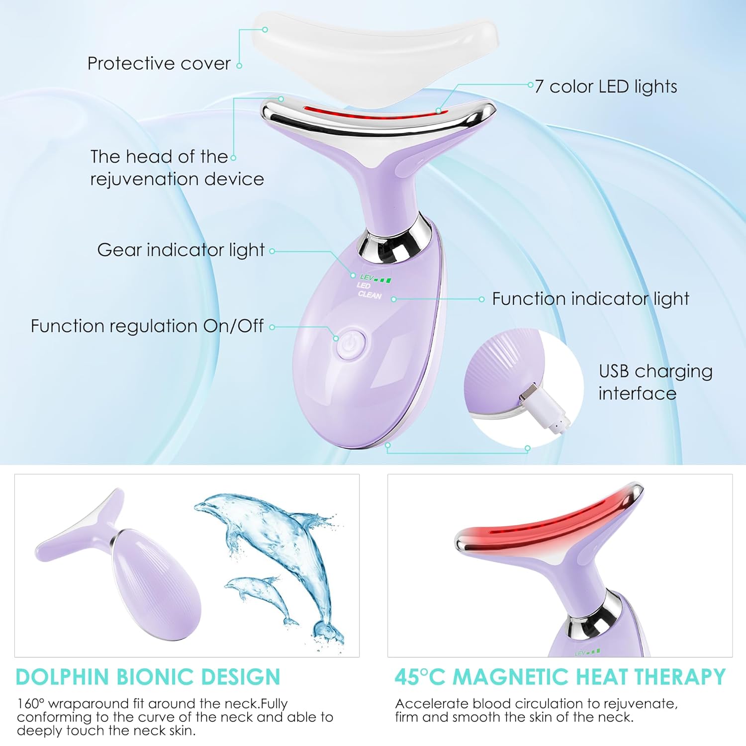 BlueRexo™ Red-Light-Therapy-for-Face and Neck